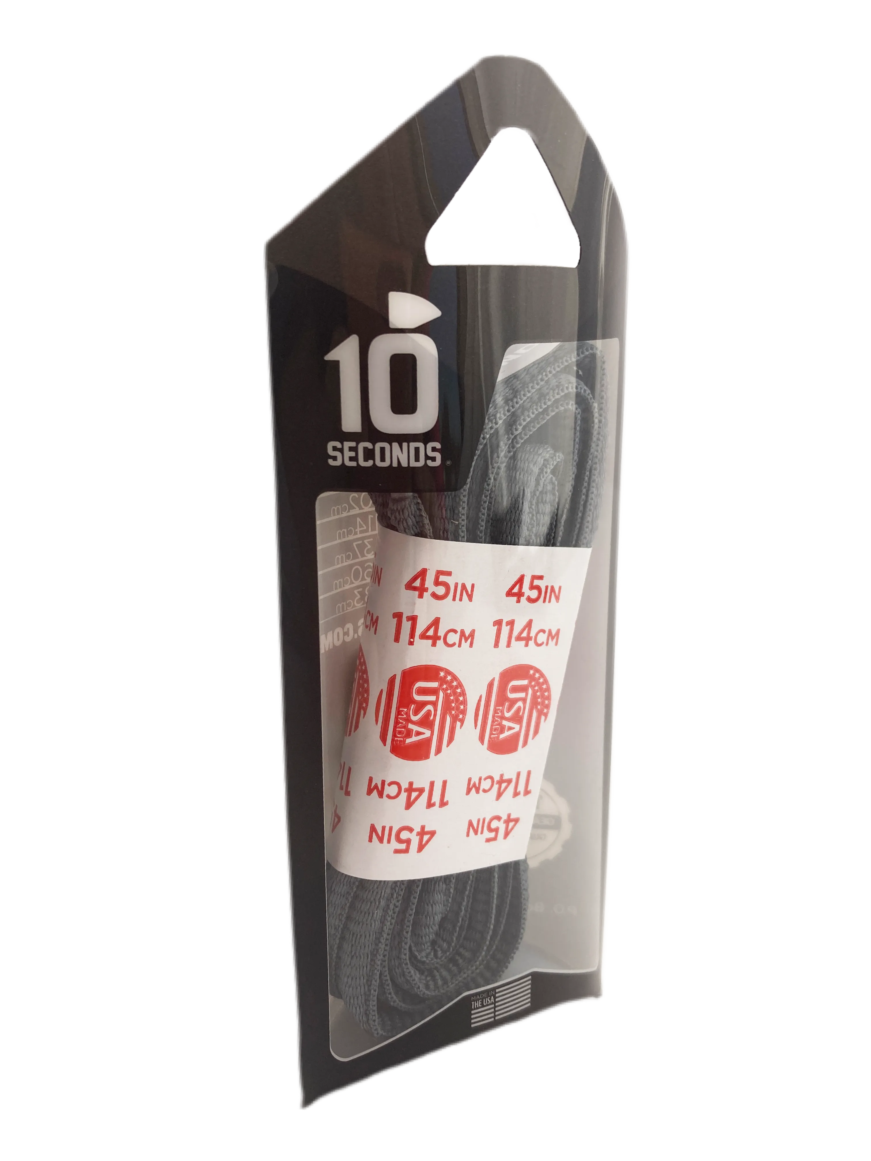 10 Seconds ® Athletic Oval Laces | Sky Grey