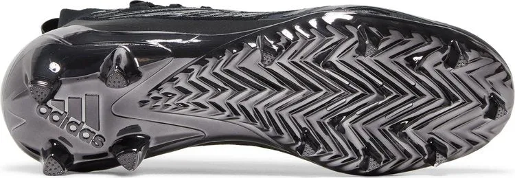 Adidas Adizero Cleats Primeknit 'Black Night Metallic' Boots, Black