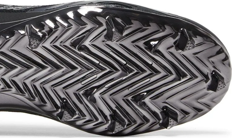 Adidas Adizero Cleats Primeknit 'Black Night Metallic' Boots, Black