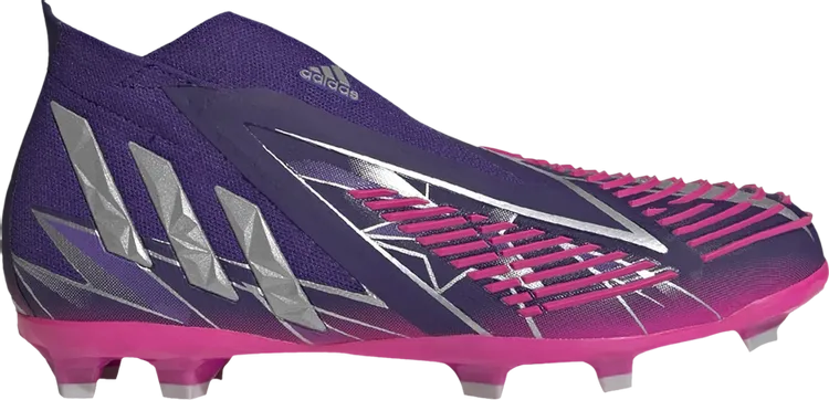 Adidas Predator Edge  FG J 'Team College Purple' Cleats, Purple