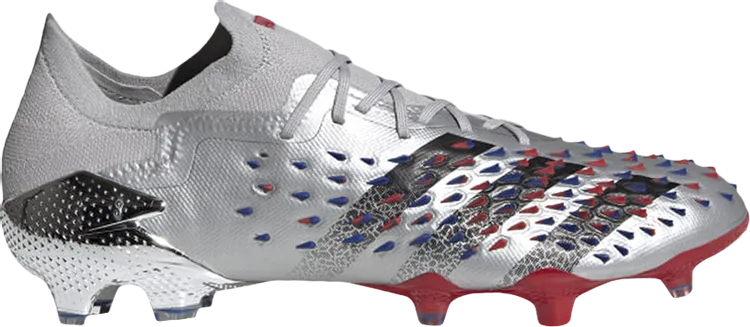 Adidas Predator Freak.1 FG 'Showpiece Pack' Cleats, Silver
