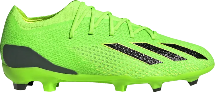 Adidas X Speedportal.1 FG J 'Game Data Pack' Boots, Green