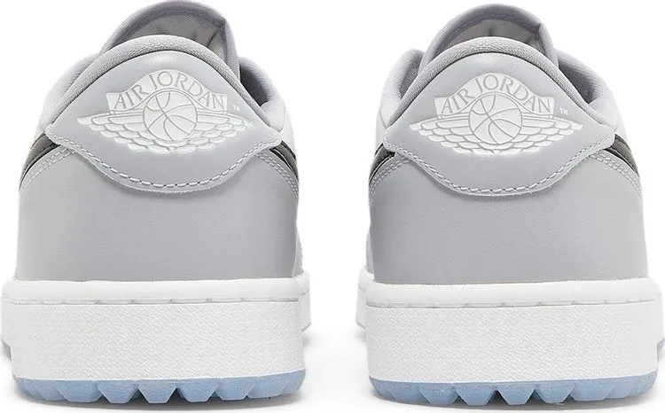 Air Jordan 1 Low Golf Wolf Gray Cleats