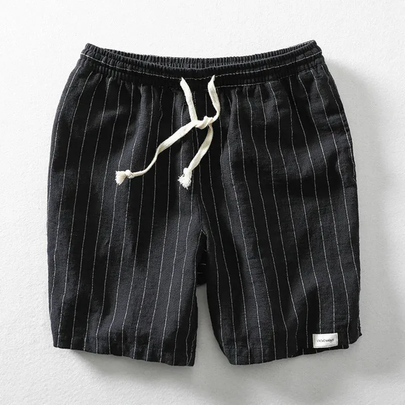 Barcelona Cotton-Linen Blend Shorts