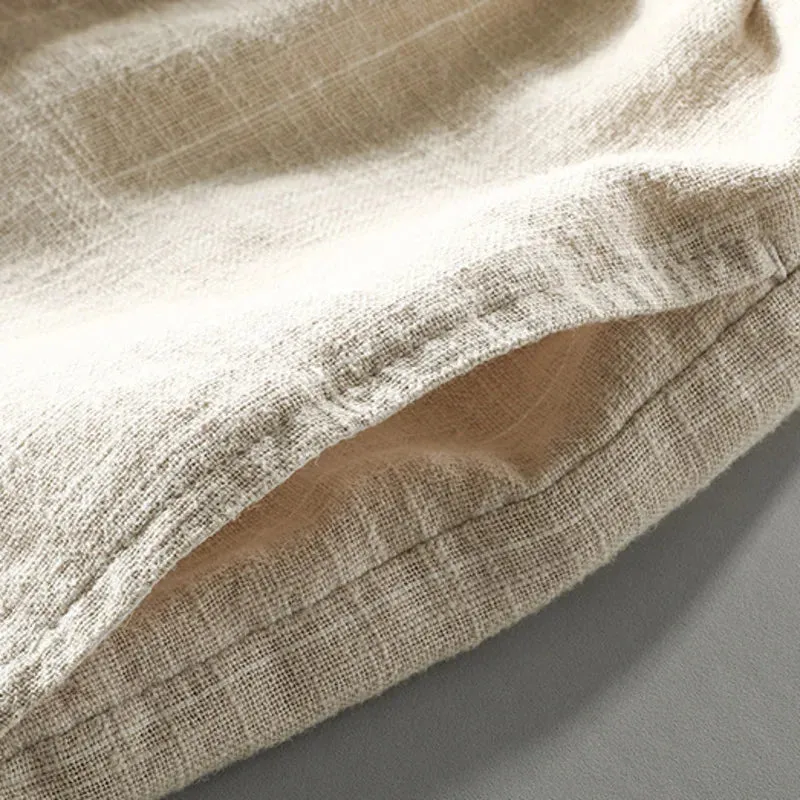 Barcelona Cotton-Linen Blend Shorts
