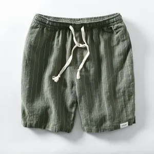 Barcelona Cotton-Linen Blend Shorts