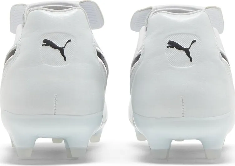 Boots Puma King Top FG White, white
