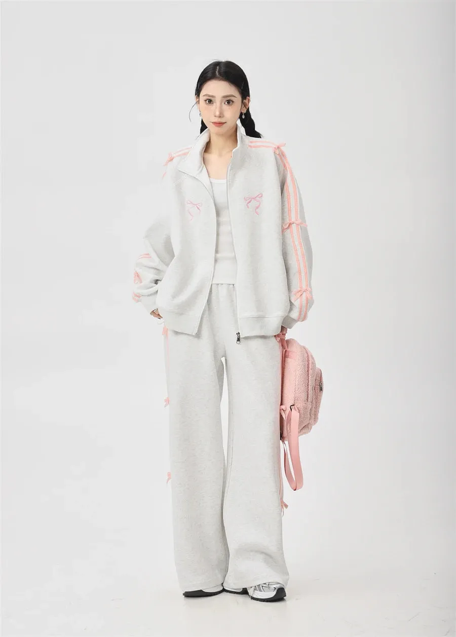 Bow Tracksuit Set