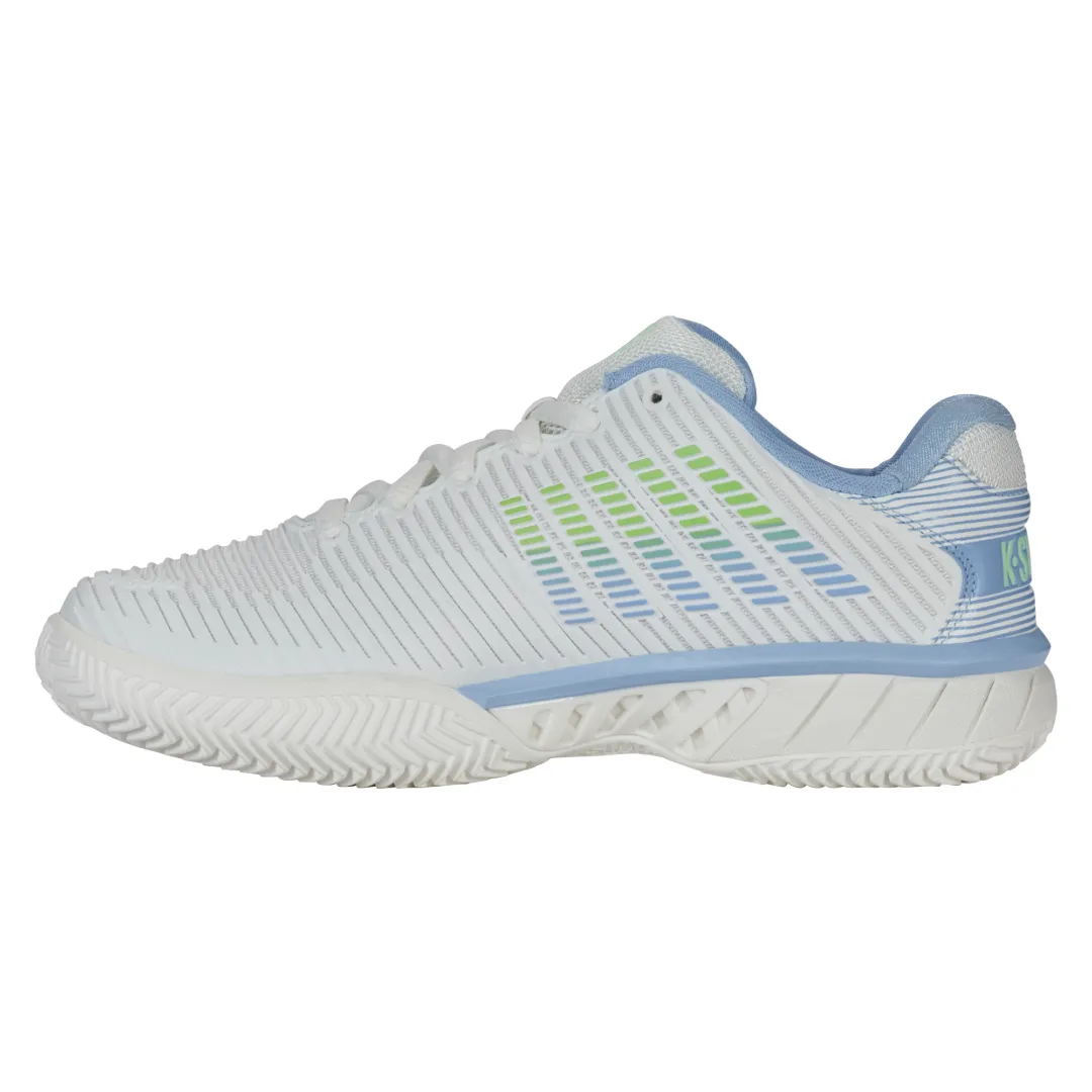 K-Swiss Hypercourt Express 2 (Ladies) - Clay-White/Dutch Canal/Paradise Green
