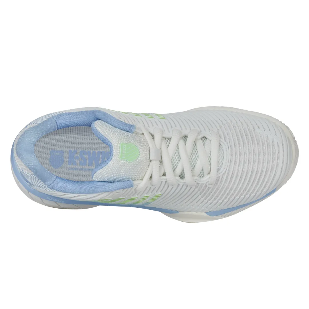 K-Swiss Hypercourt Express 2 (Ladies) - Clay-White/Dutch Canal/Paradise Green
