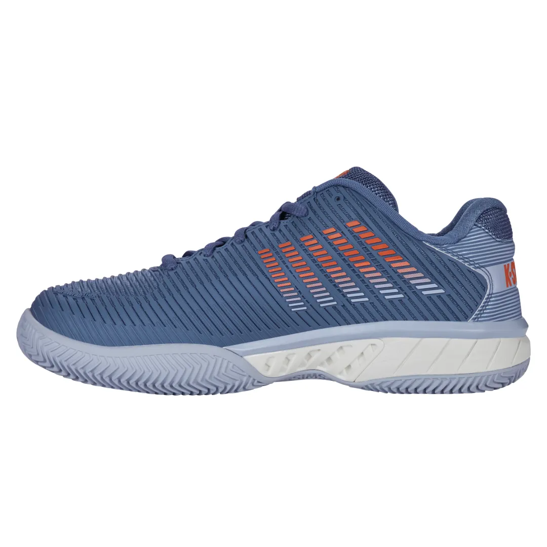 K-Swiss Hypercourt Express 2 (Mens) - Clay-Infinity/Artic Ice/Scarlet Ibis