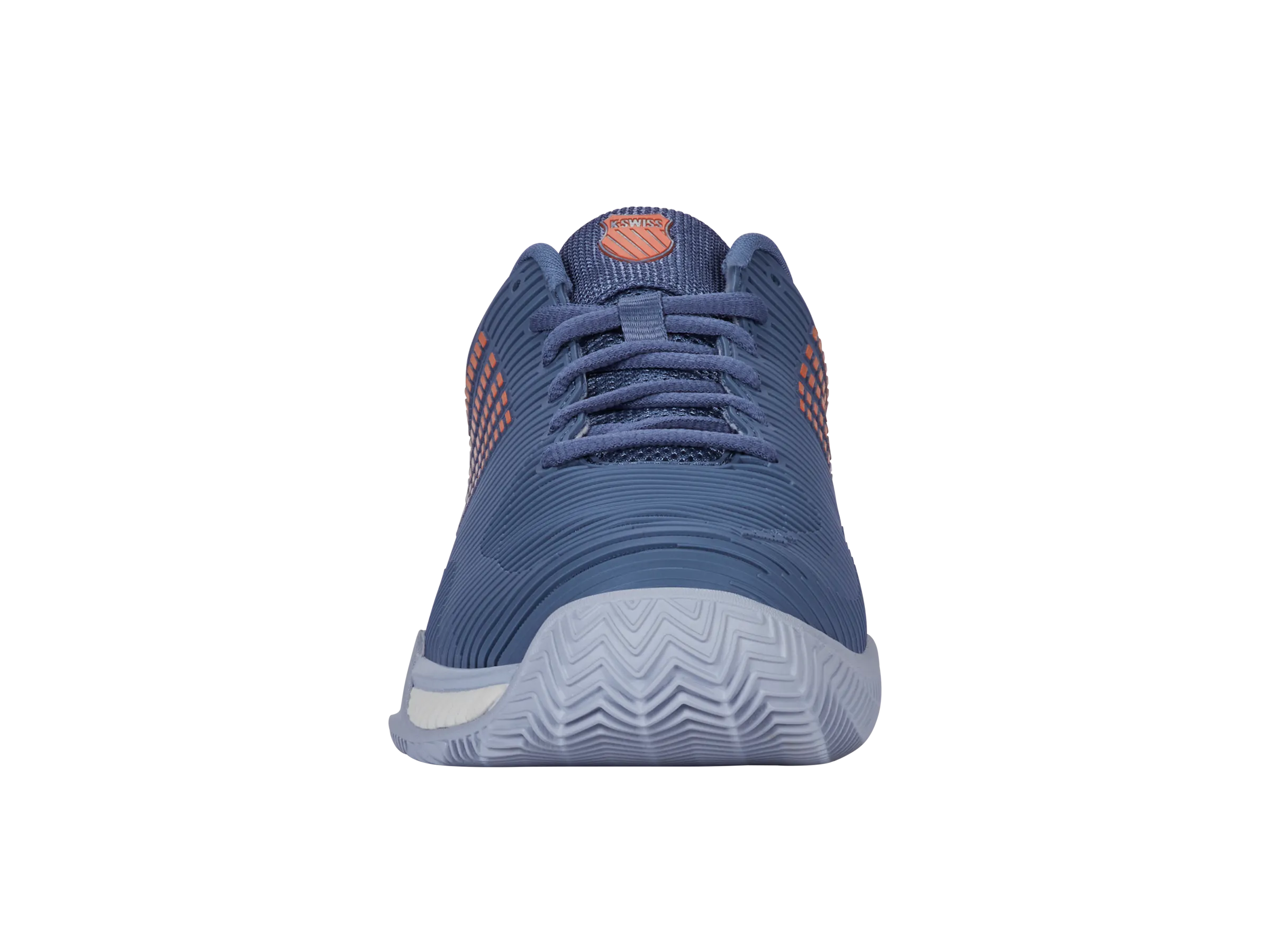K-Swiss Hypercourt Express 2 (Mens) - Clay-Infinity/Artic Ice/Scarlet Ibis