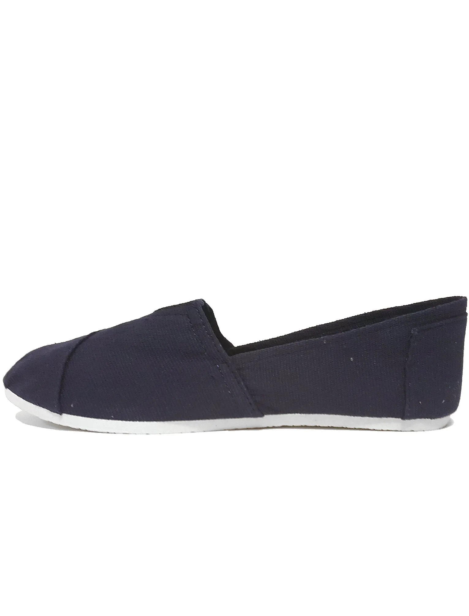 Mens Quincy Slip On Canvas Espadrilles in Navy