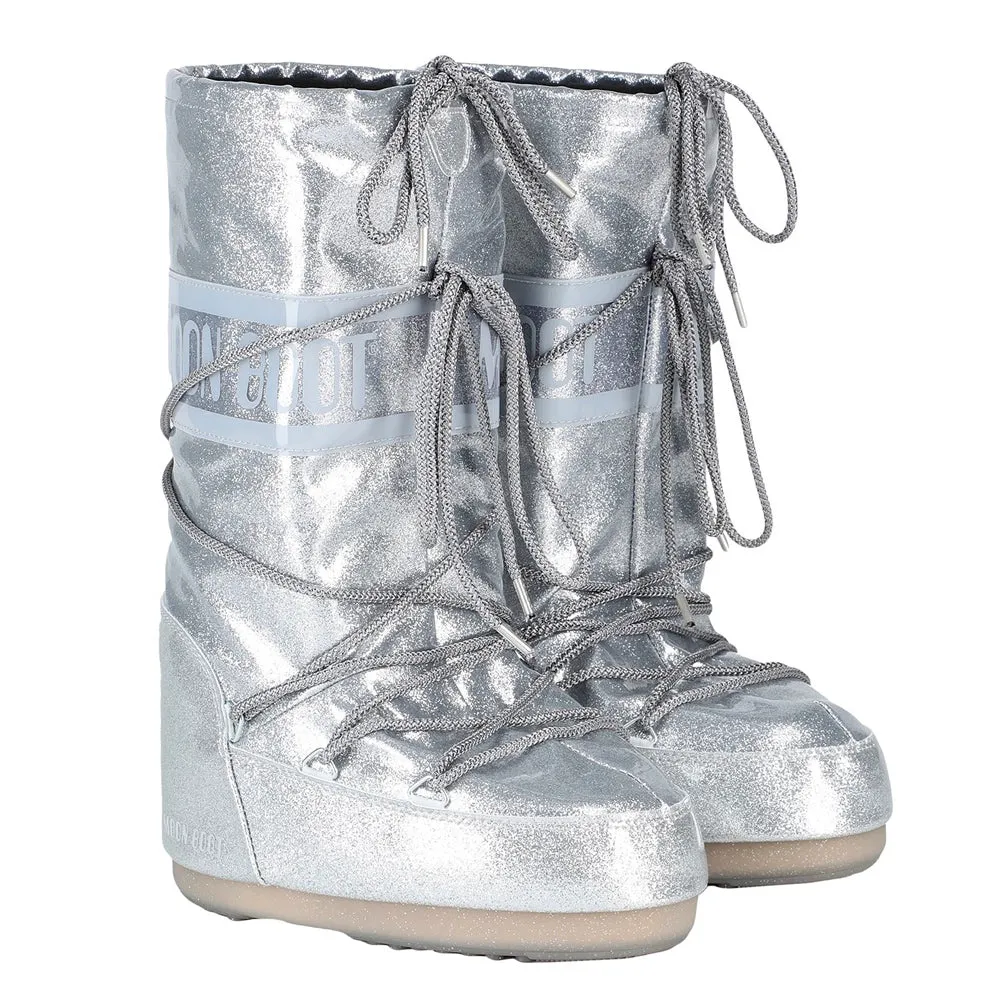 Moon Boot Mb Icon Glitter, silver