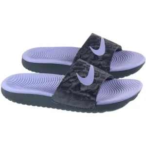 Nike Kids Kawa Slide Thunder Blue Purple Pulse