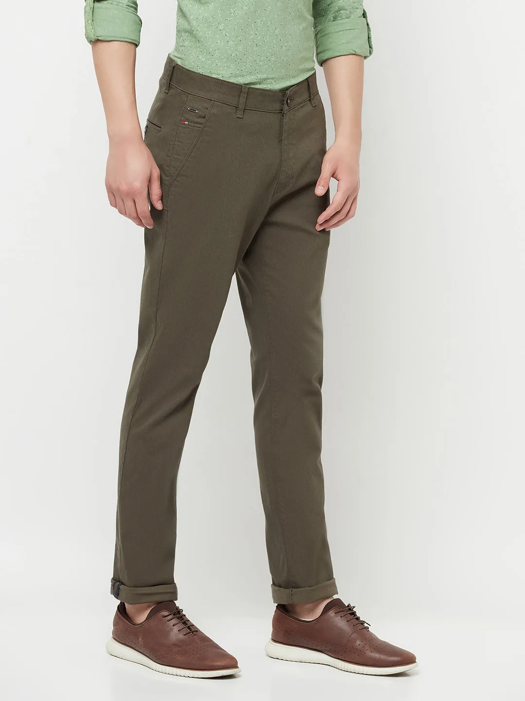 Olive  Trousers
