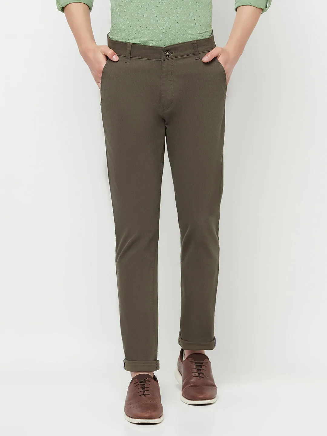 Olive  Trousers