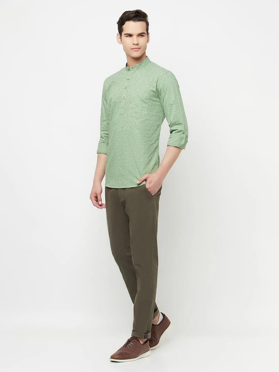 Olive  Trousers