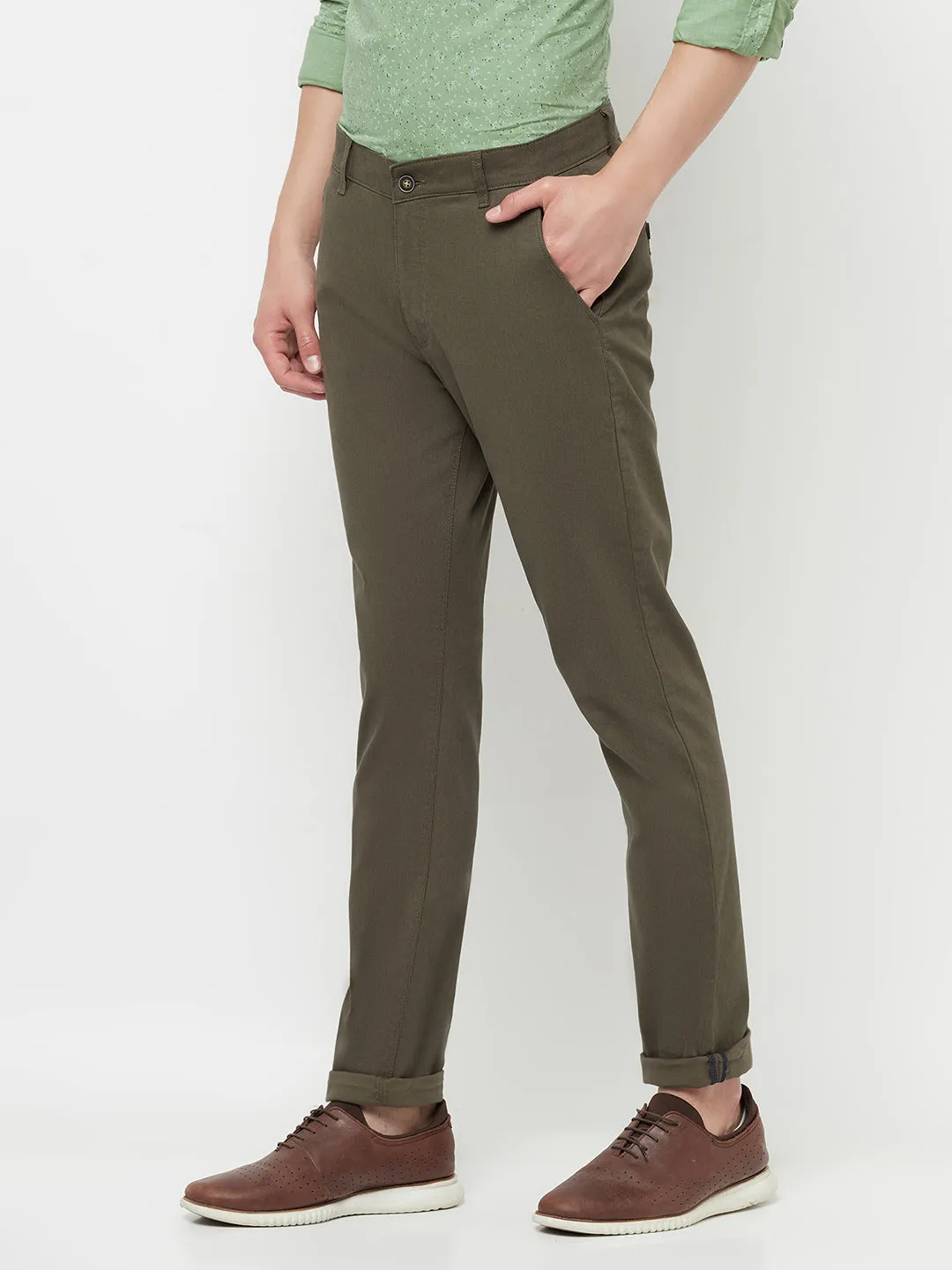 Olive  Trousers