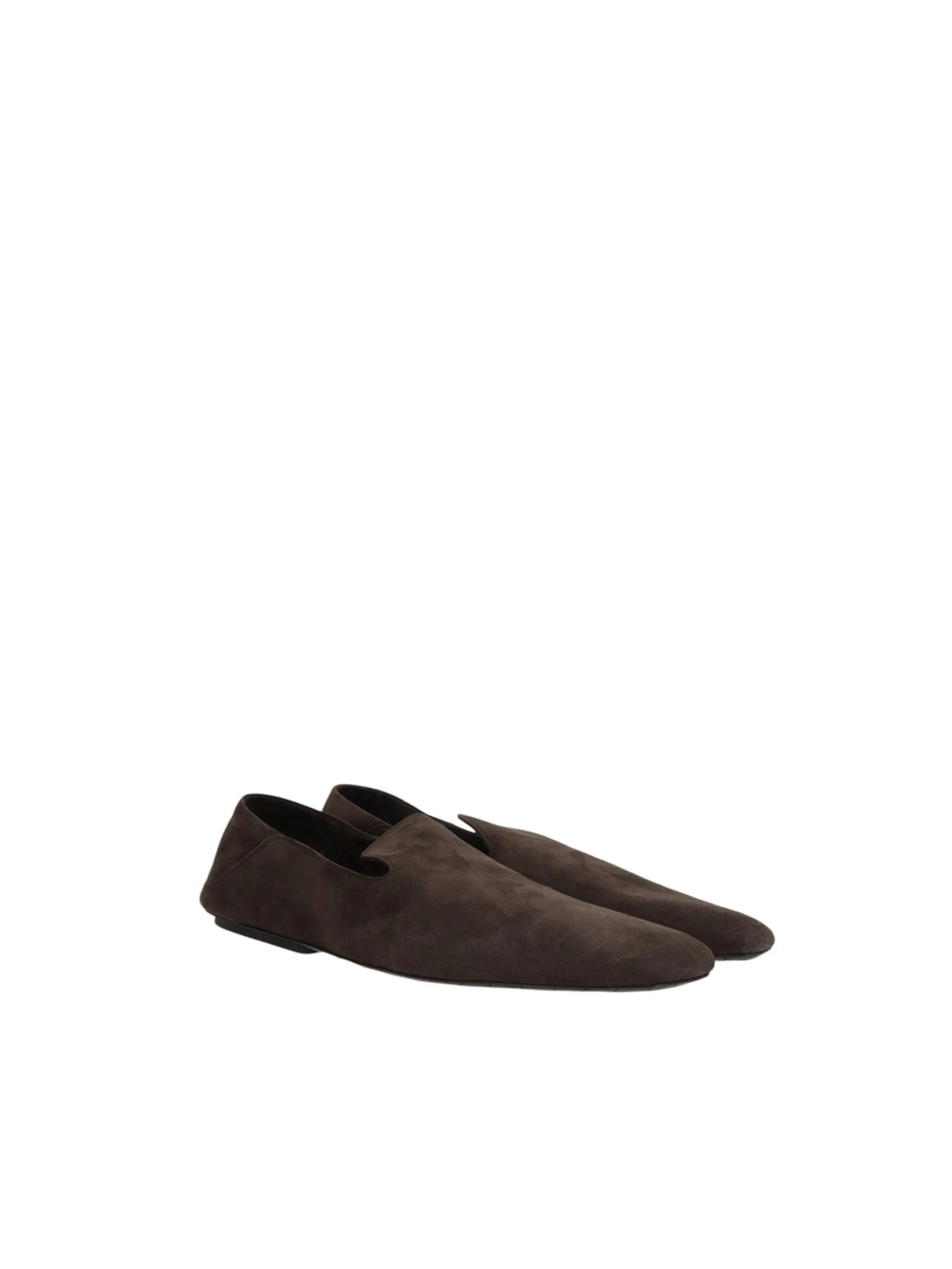 Quilted Suede Slippers