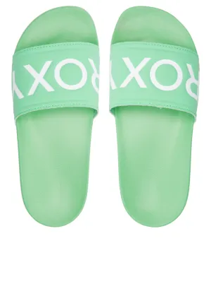 Roxy Slippy Slider Sandals Absinthe Green ARJL100679-ABI