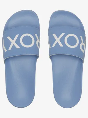 Roxy Women's Slippy Slider Sandals Baha Blue ARJL100679-BAJ