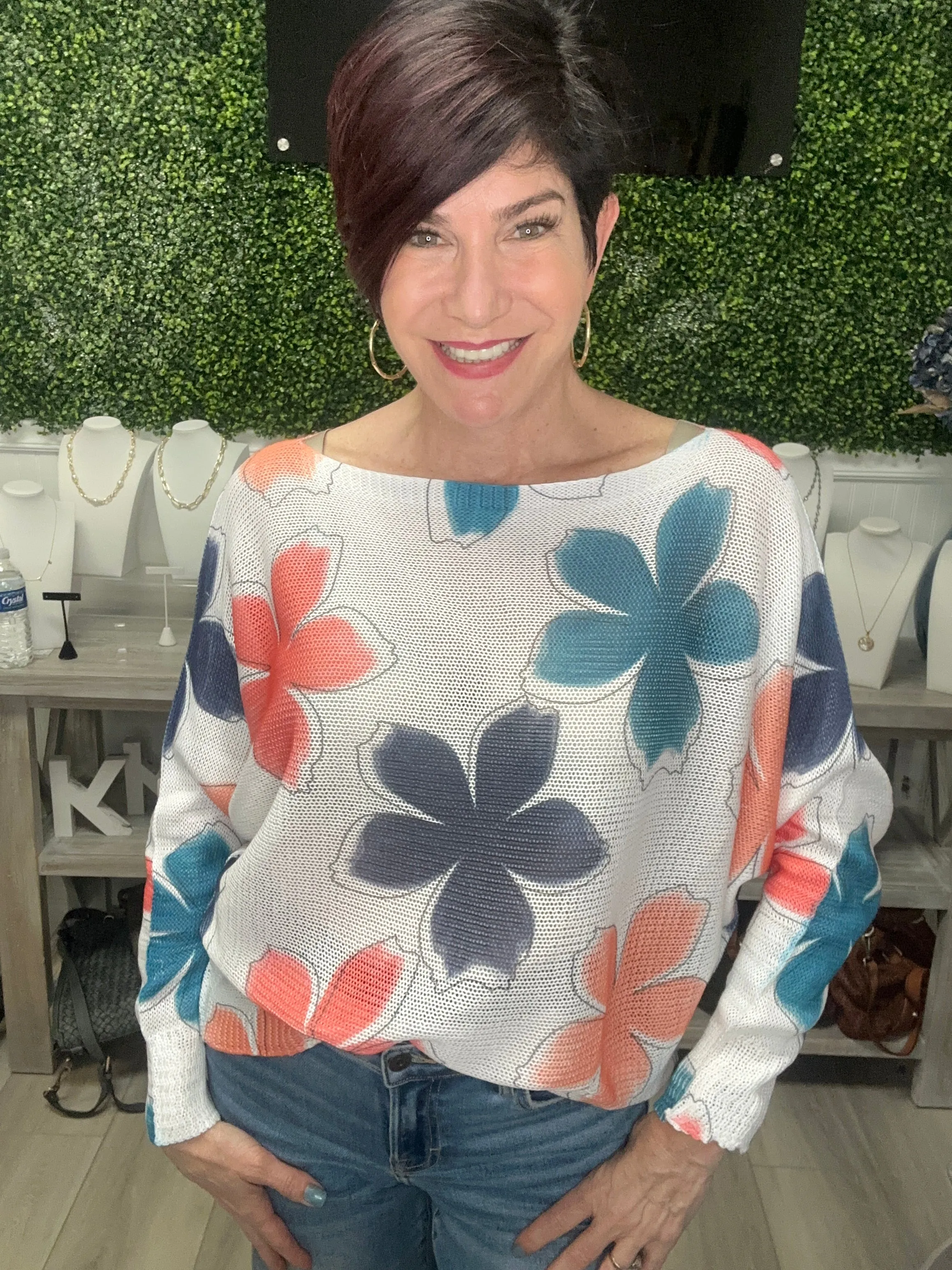 Spring Time Fun Knit Top