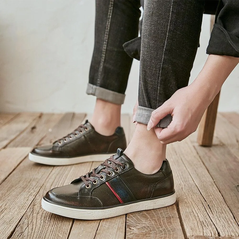 West Louis Genuine Leather Stylish Flat Shoes