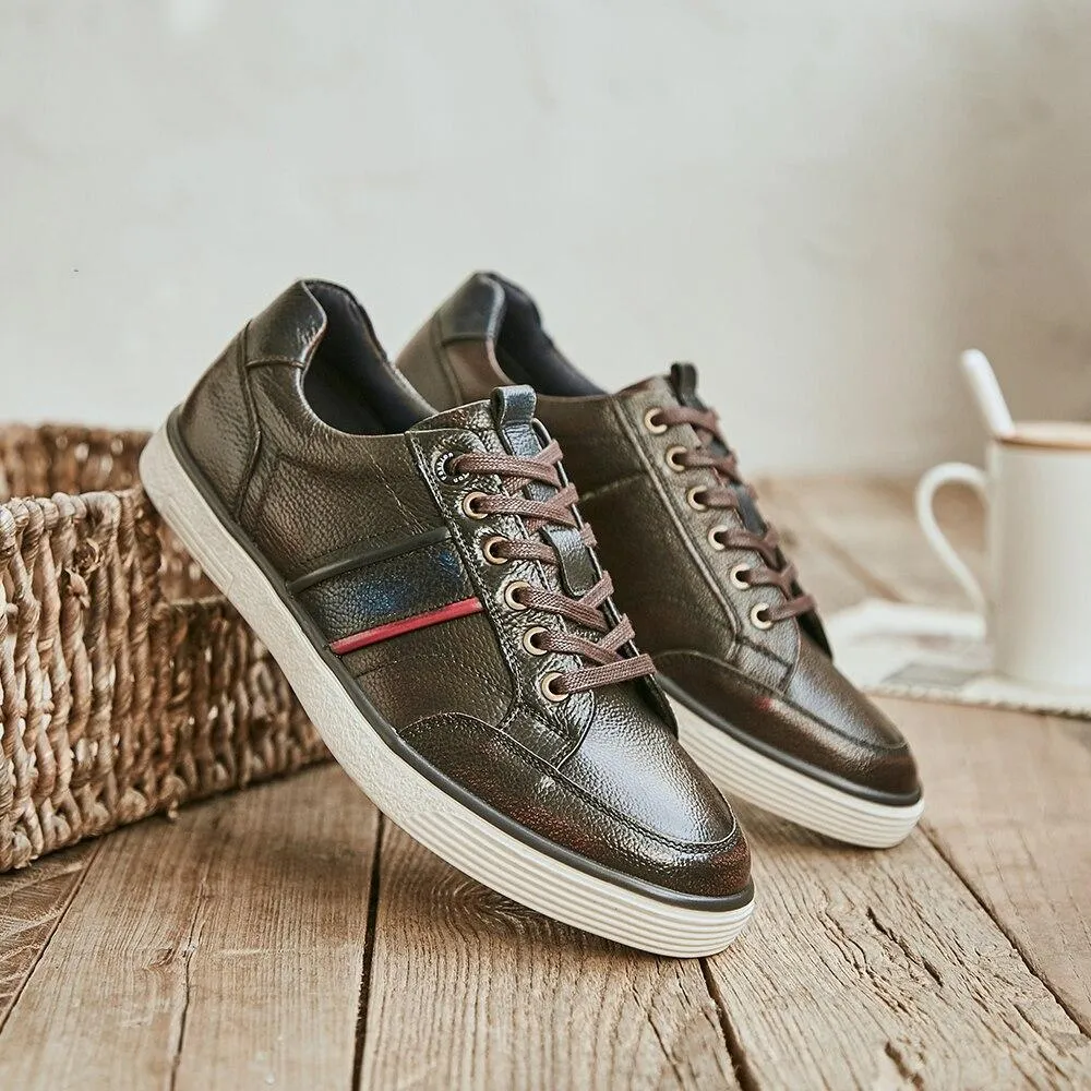 West Louis Genuine Leather Stylish Flat Shoes