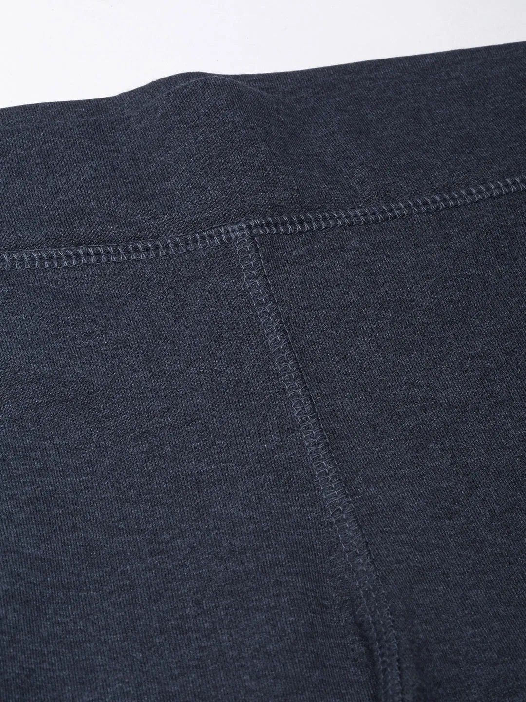 Women Grey Slim-Fit Cotton Track Pants