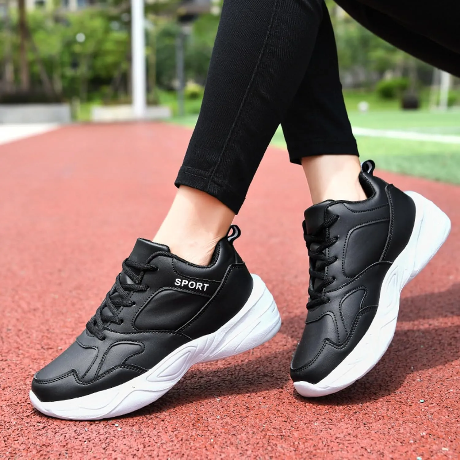 Women Slip On Sneakers Comfortable Walking Shoes Womens Running Comfortable Tennis Non Slip Athletic Workout Sneakers